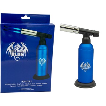 SPECIAL BLUE MONSTER 2 DOUBLE FLAME TORCH - BLUE (MSRP $29.99 EACH)